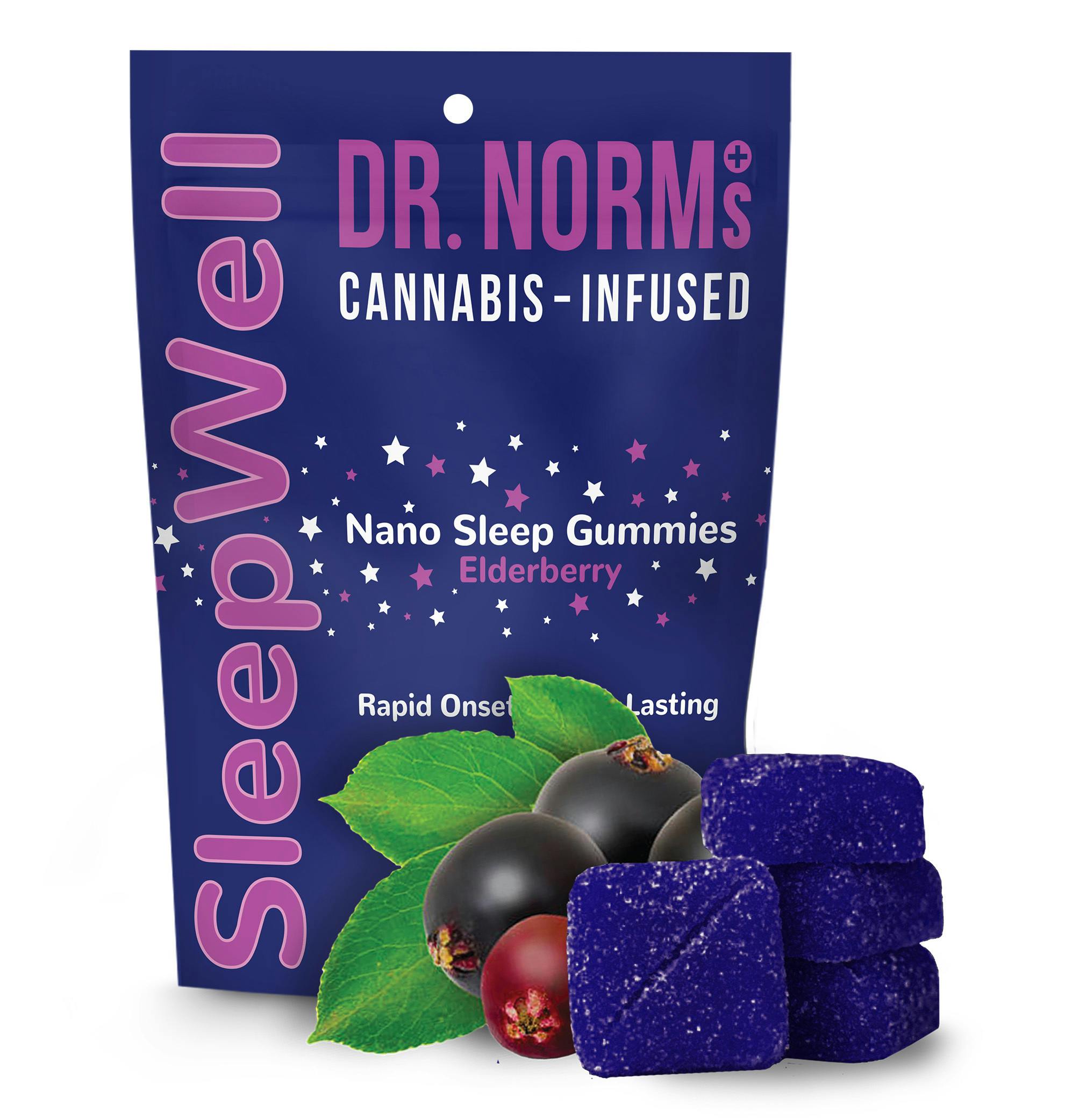 Sleep Well - Elderberry [10pk] (100mg THC/50mg CBN)