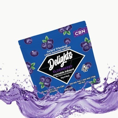 1:1 Elderberry [10pk] (100mgTHC/100mgCBN)