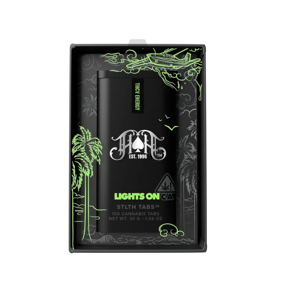 Lights On THCV Energy Stlth Tabs [100pk] (1000mg THC/300mg THCV)