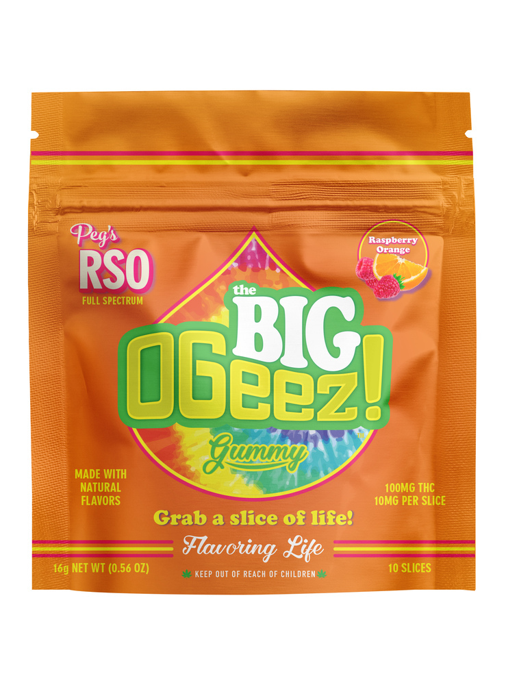 Shop Big RSO - Peg's Raspberry Orange [1pk] (100mg) | Arizona
