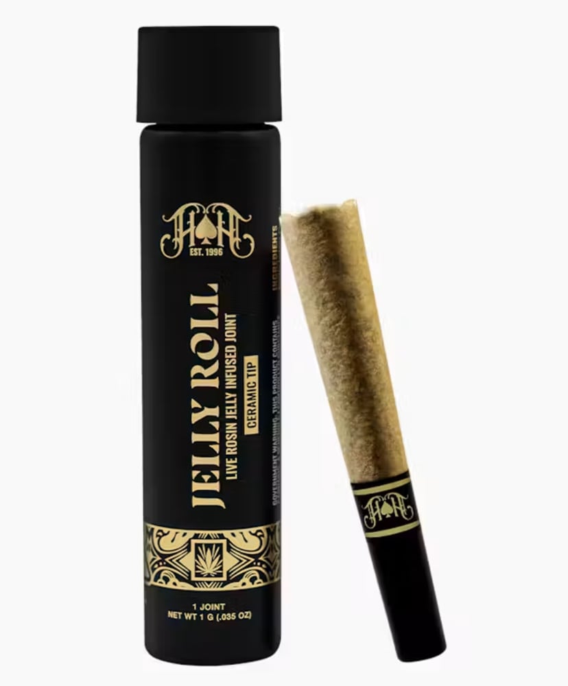Grapefruit x Luma Farms: Sugar Berry | Sativa - Live Rosin Infused Pre-Roll - 1g Jelly Joint