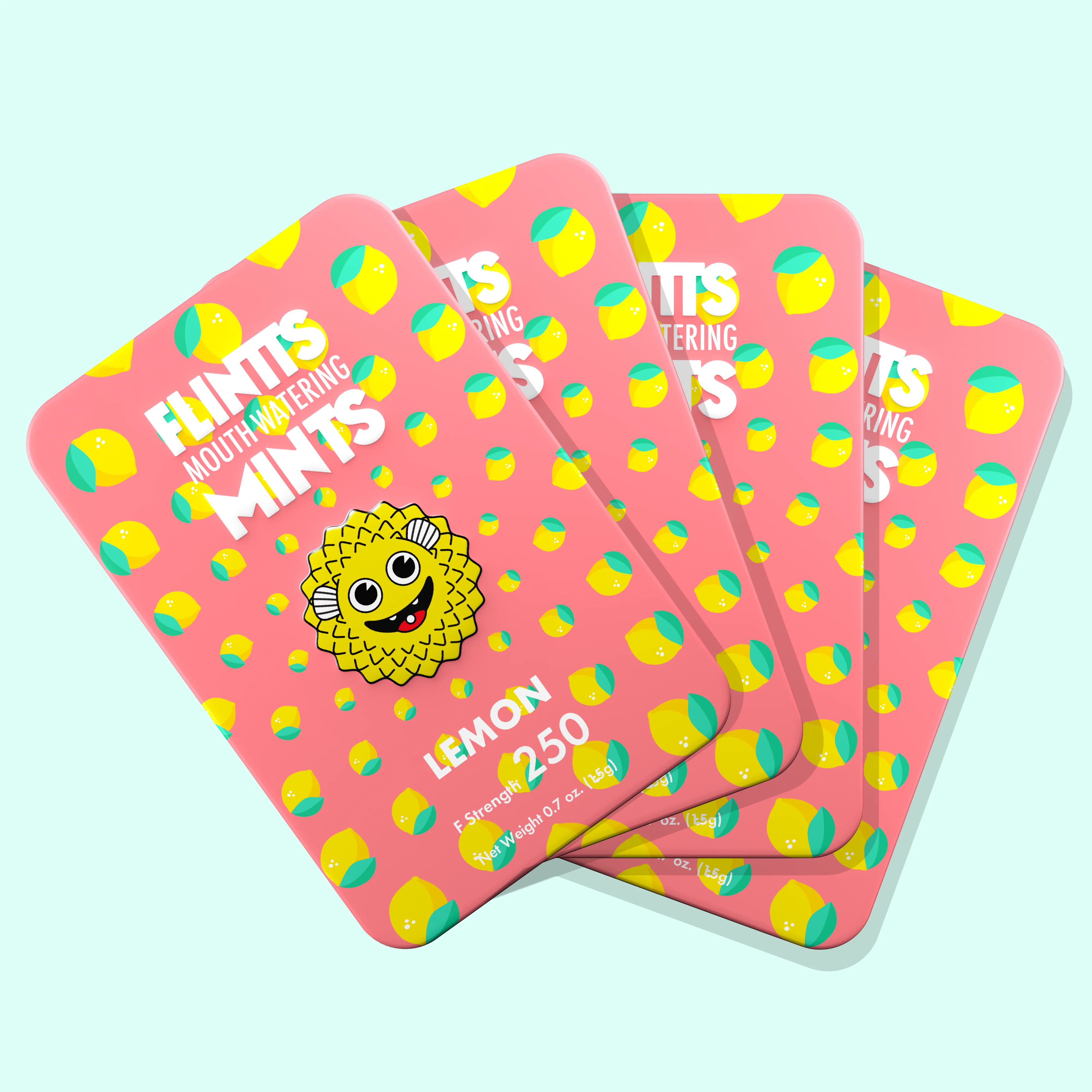 Flintts Mouthwatering Mints - Lemon