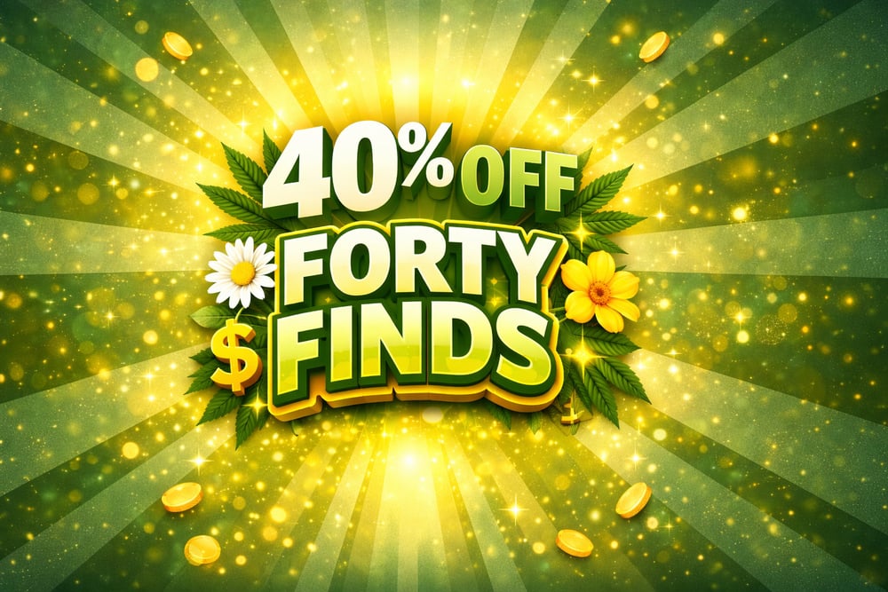 40% OFF FORTY FINDS special