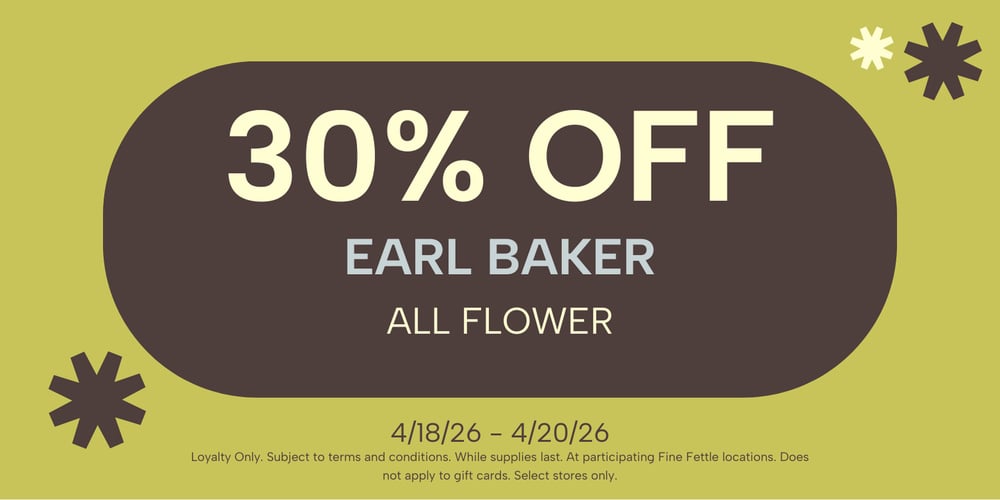 Earl Baker Flower | 30% Off special