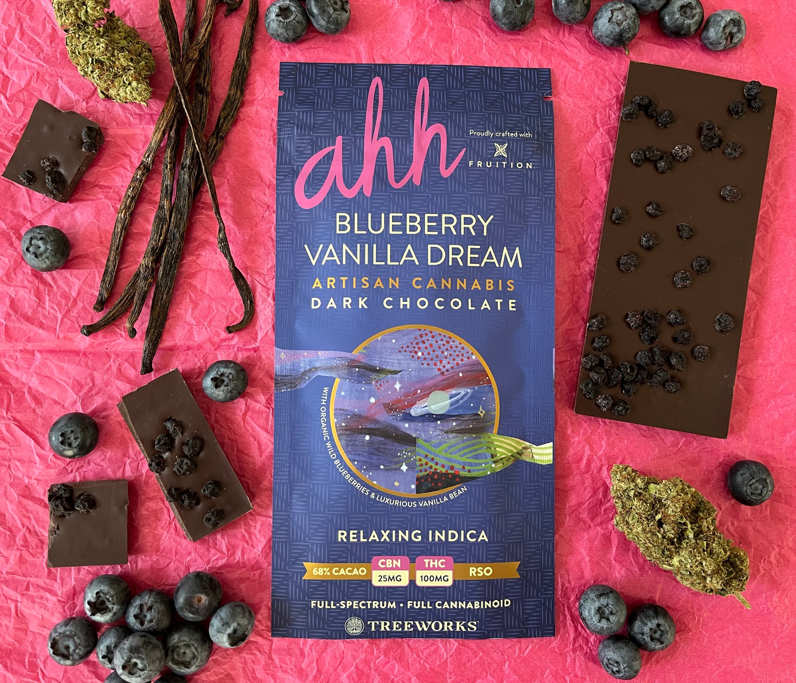 Blueberry Vanilla Dream 4:1 (100mg THC/25mg CBN)