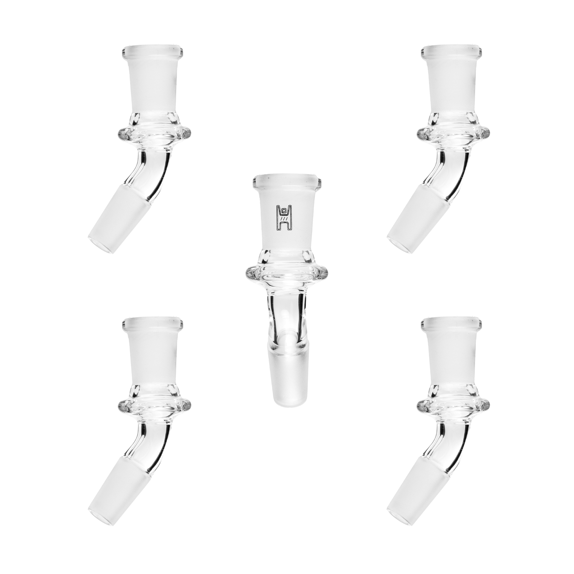 Glass Adapter 14M-10F (45deg)