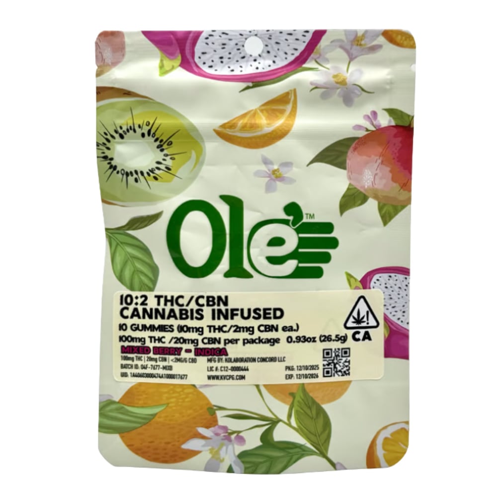 Ole'4 Fingers — G - Sleep Mixed Berry