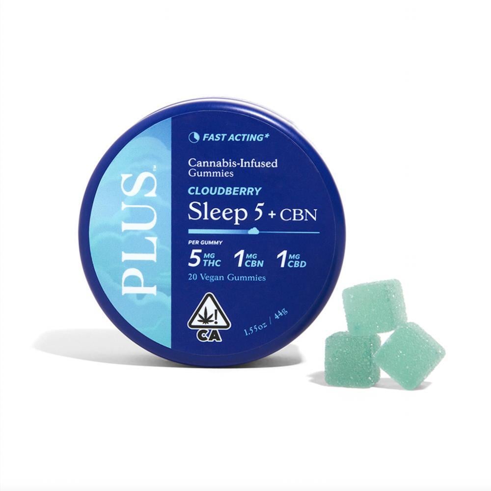 Cloudberry Sleep 5:1:1 Gummies [Solventless Rosin 20pk]