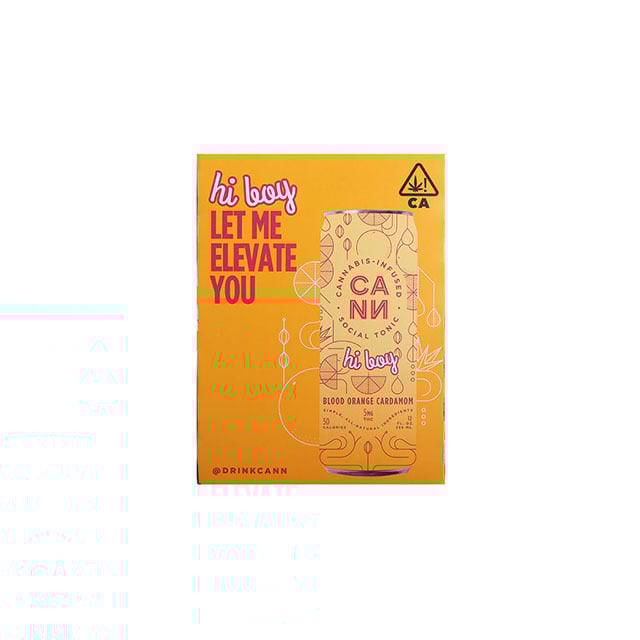 Blood Orange Cardamom Hi Boy [4pk] (5mg per can)