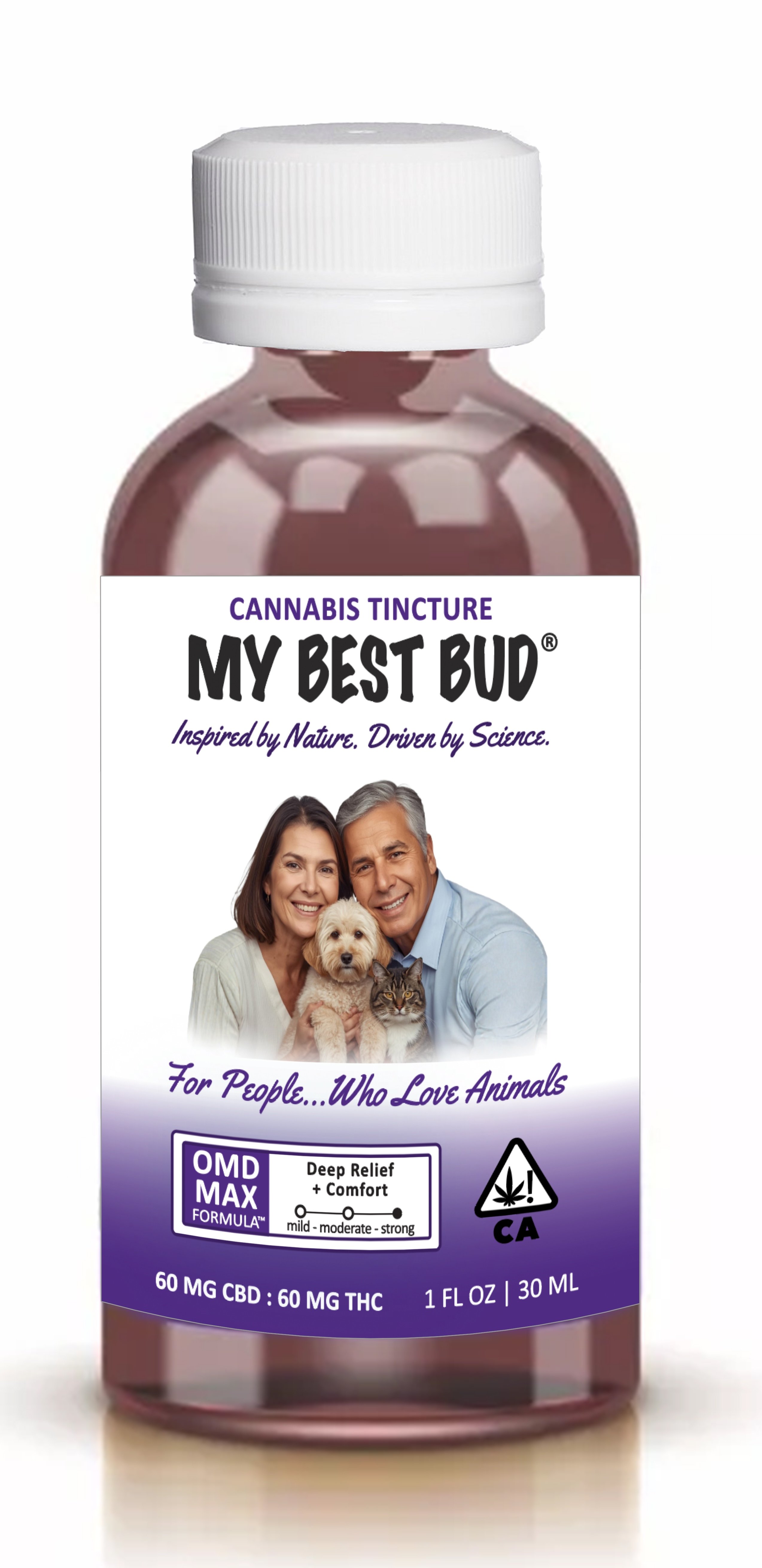 Omd Max 30ml 60mg Cbd/60mg