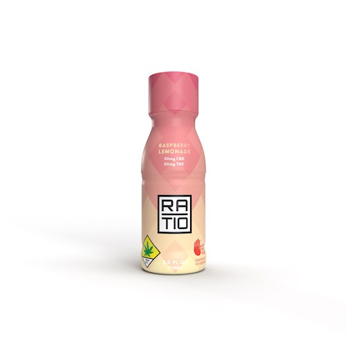 1:1 Raspberry Lemonade (50mg CBD/50mg THC)