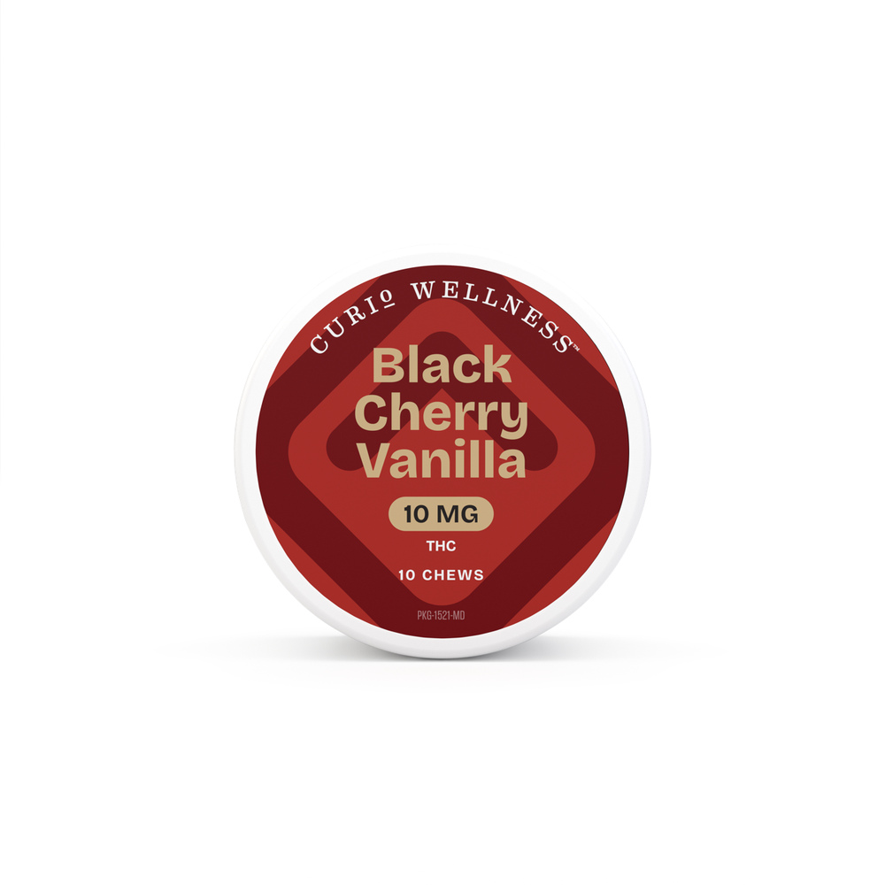 Black Cherry Vanilla Chews | 100mg | 10-Pack