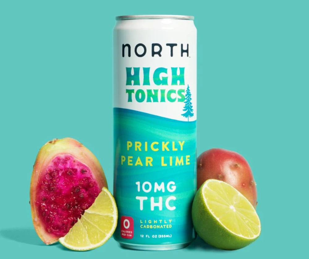 North Canna - Hemp Derived - Prickly Pear Lime 10mg