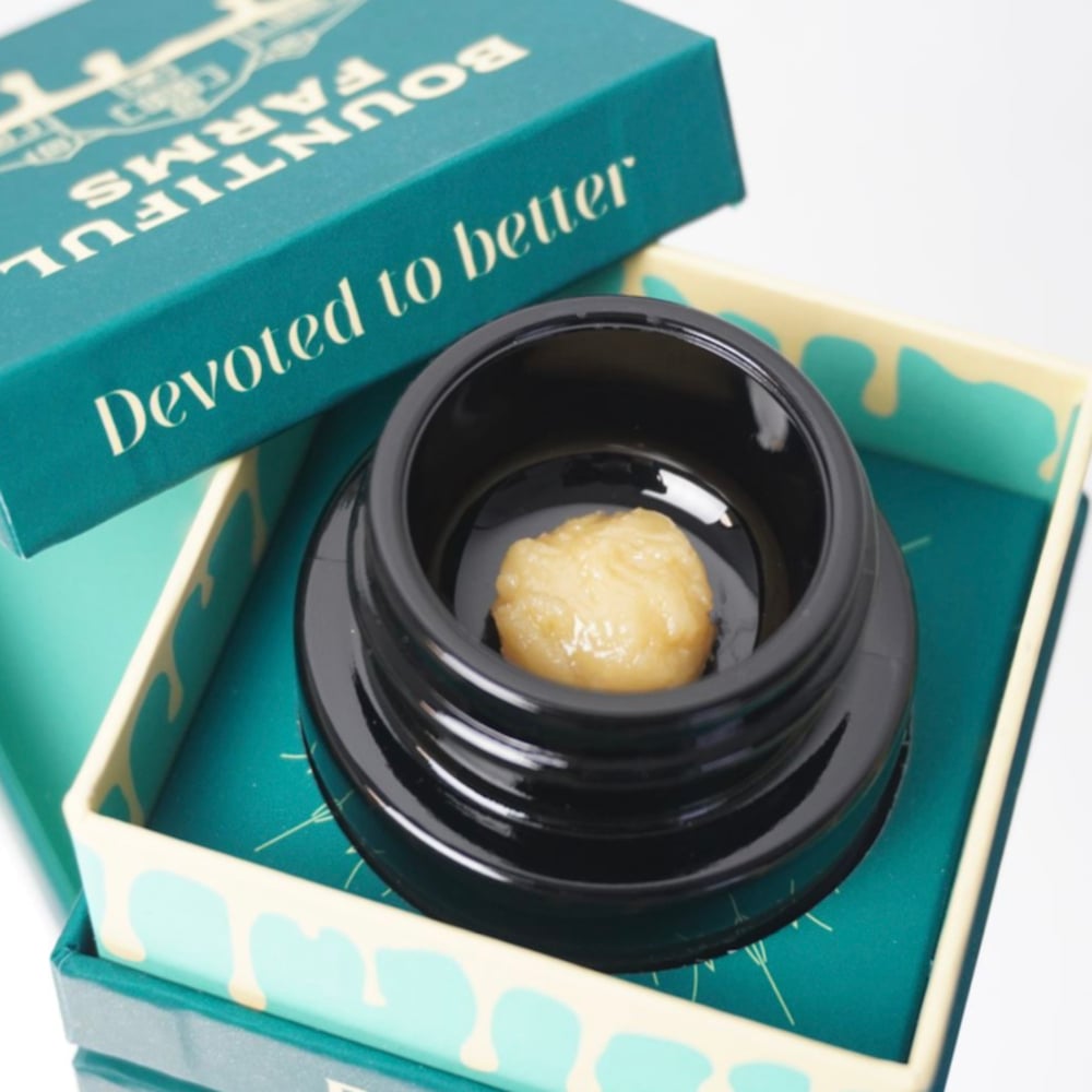 Bountiful Farms G63 Premium Live Hash Rosin Bountiful Farms G63 Premium Live Hash Rosin