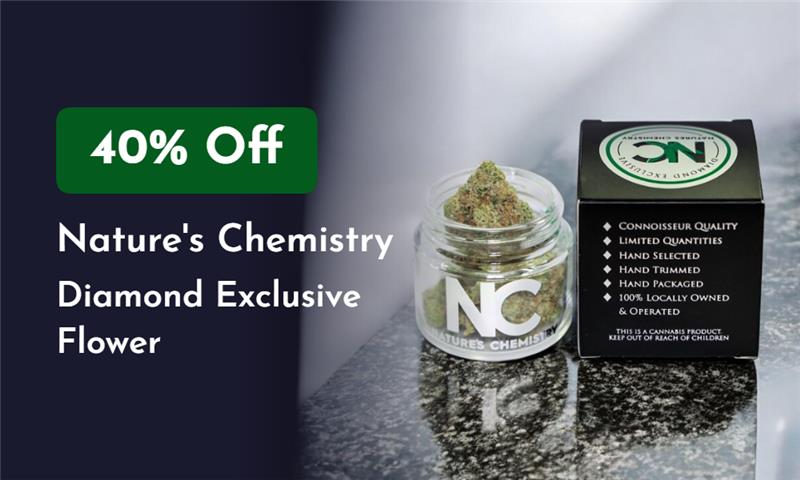 *420* 40% Off Nature's Chem Diamond 3.5g special