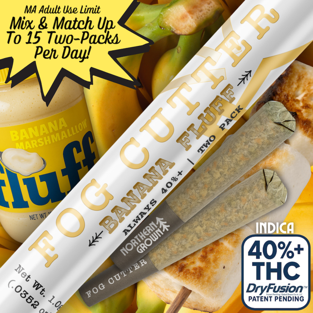 Fog Cutter - Banana Fluff Infused Hydro Pre-Roll 0.5g 2pk (1g)