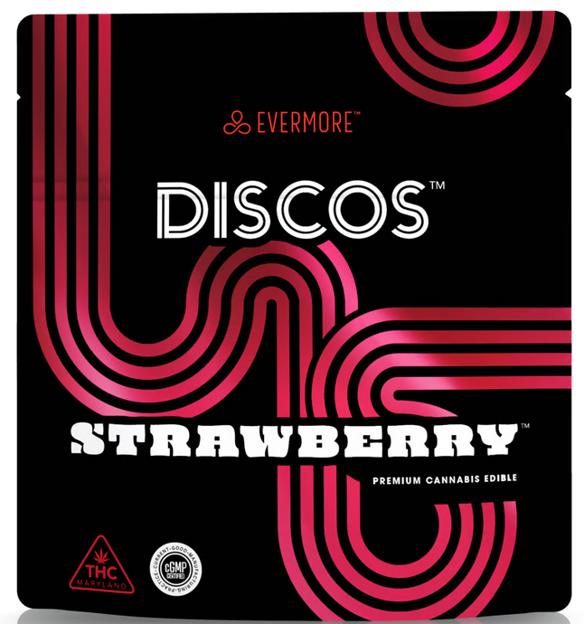 Strawberry [10pk] (100mg) - edible by Discos