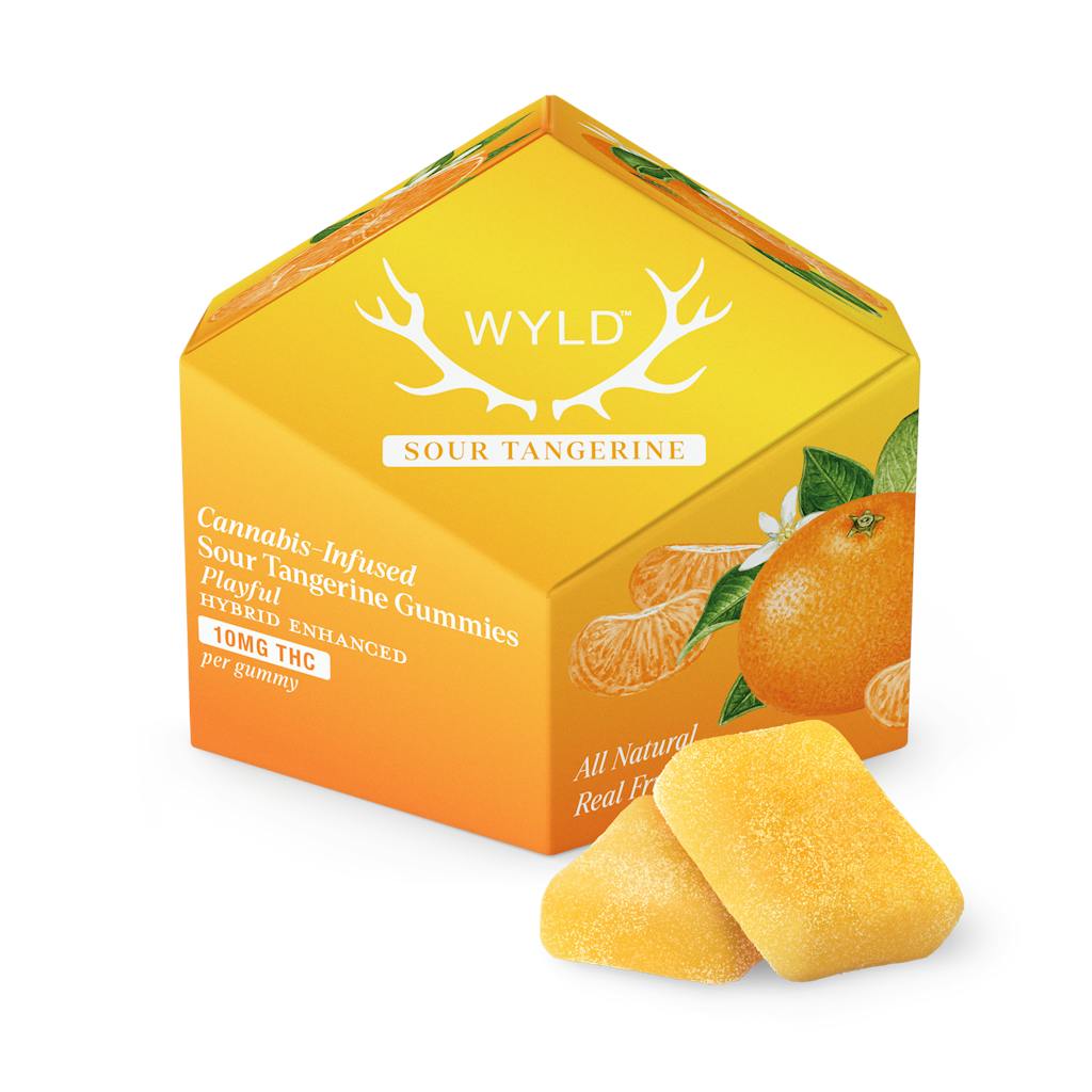 Sour Tangerine Hybrid Enhanced Gummies | 100mg