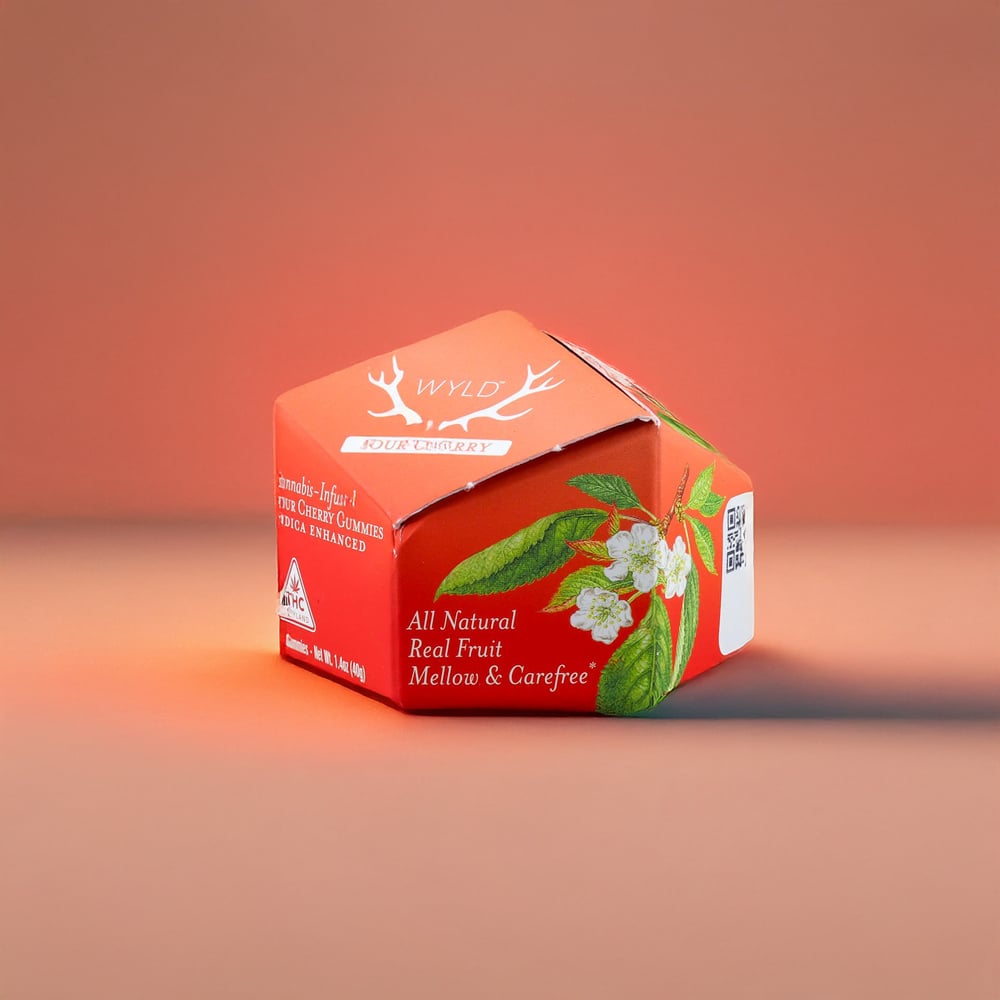 Sour Cherry Indica Enhanced Gummies | 100mg