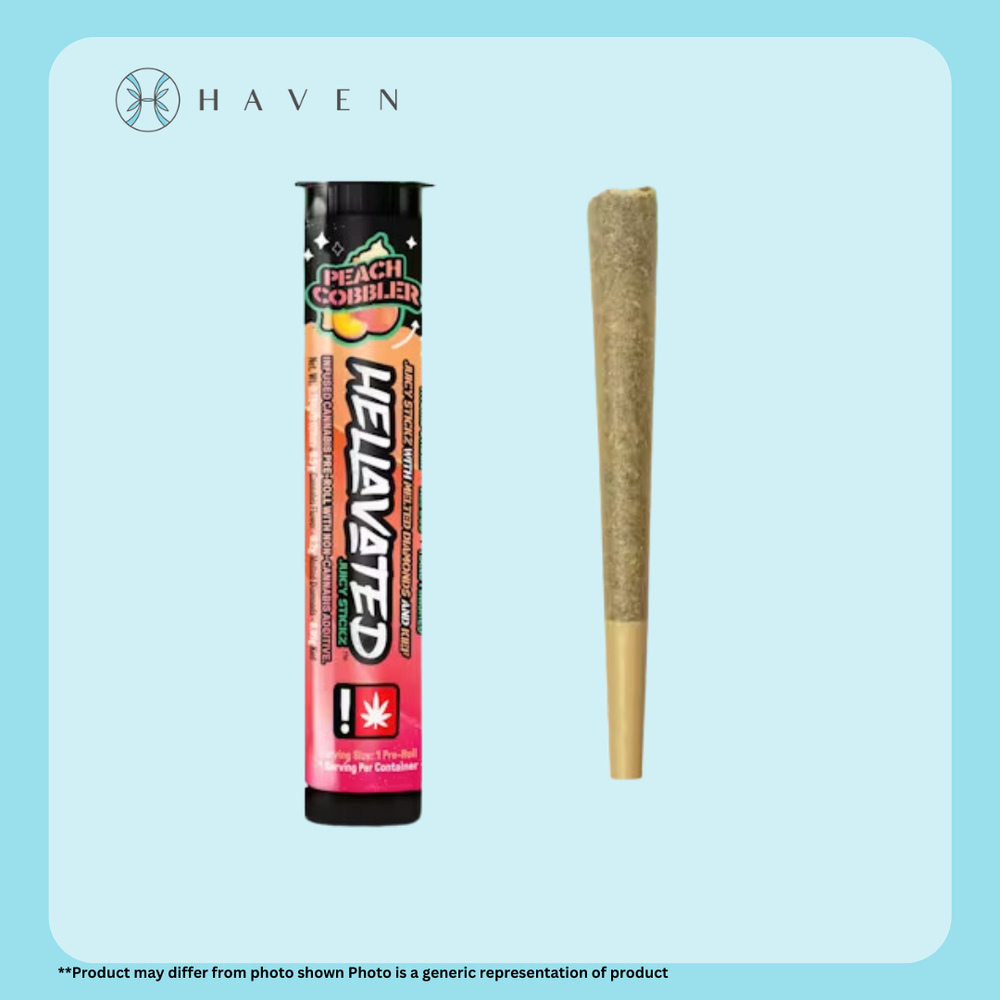 0.75g Peach Cobbler (Infused PRx1) | Hellavated