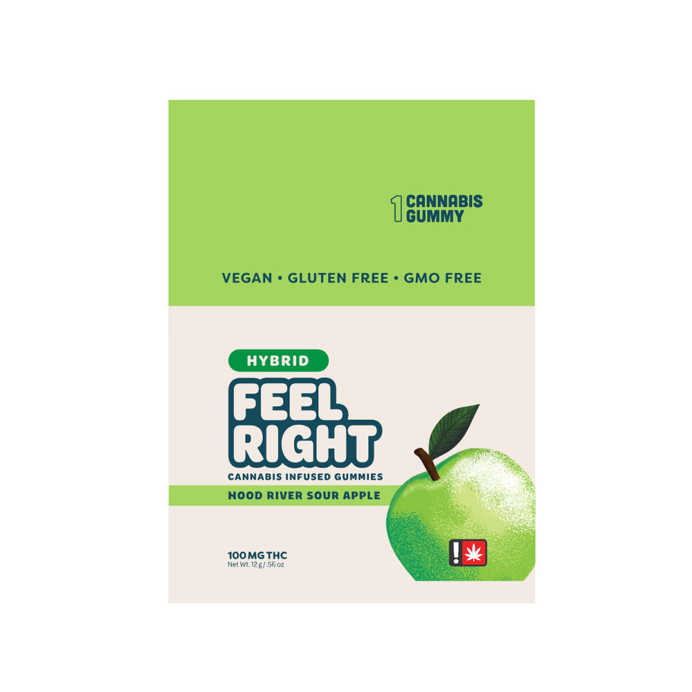 Hood River Sour Apple [1pk] (100mg)