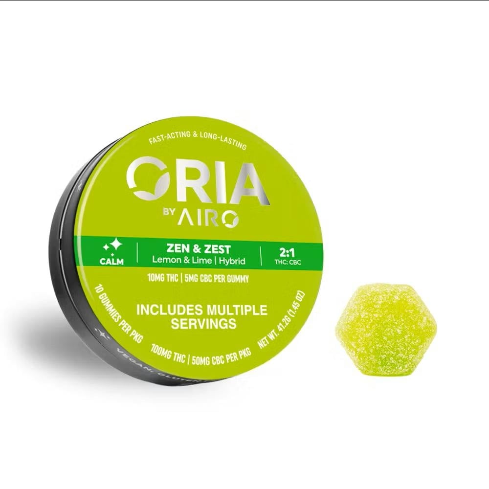 Zen & Zest - Lemon & Lime [10pk] (100mg THC/50mg CBC)