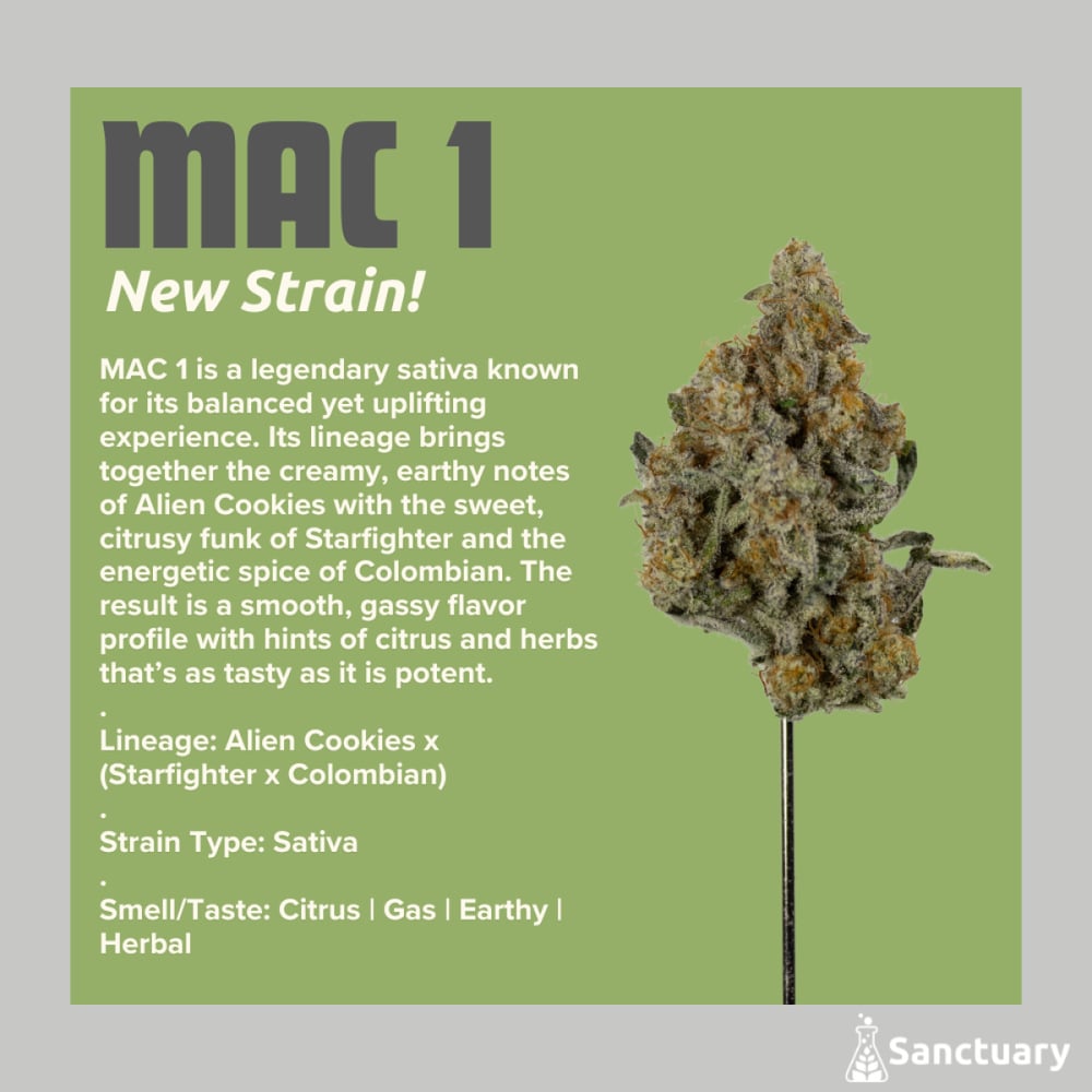 Sanctuary - MAC 1 Flower
