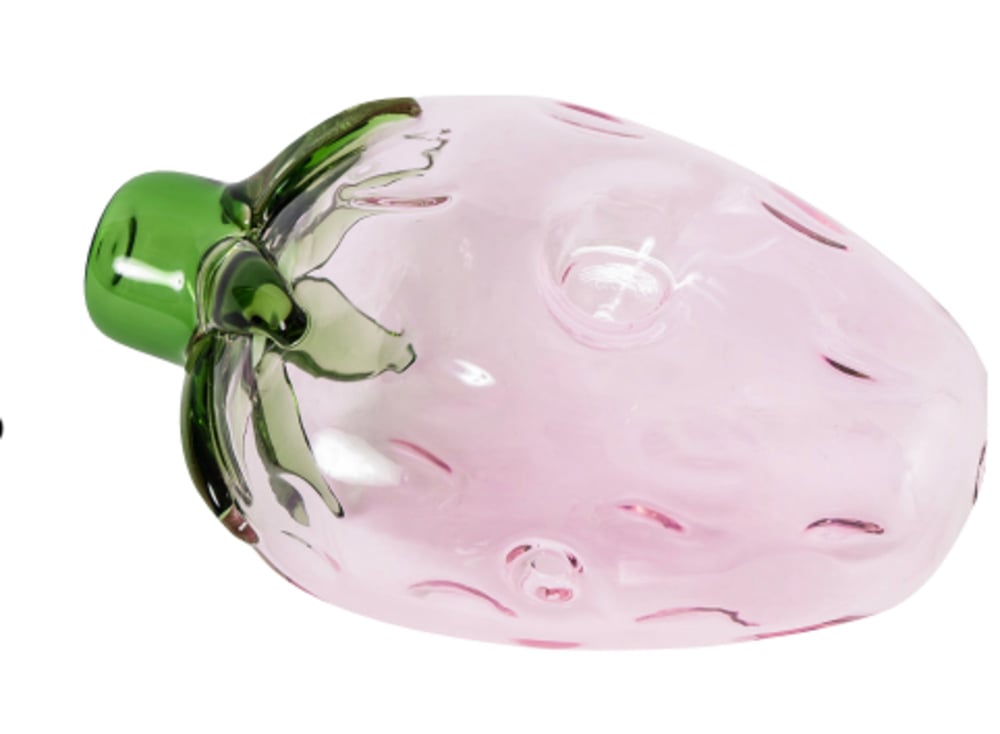 Glass Jumbo Strawberry Pipe