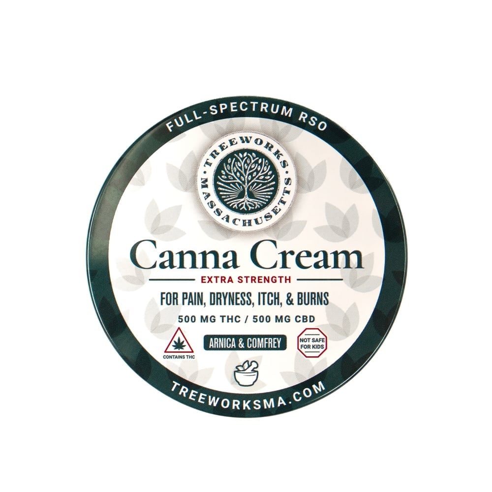 Canna Cream 500mg CBD | 500mg THC