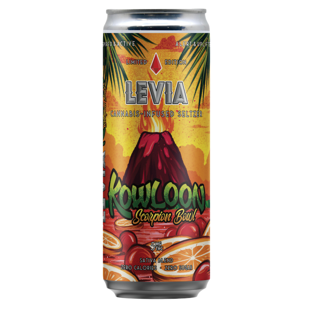 Levia - Kowloon Scorpion Bowl Sativa Seltzer (5mg) Levia - Kowloon Scorpion Bowl Sativa Seltzer (5mg)