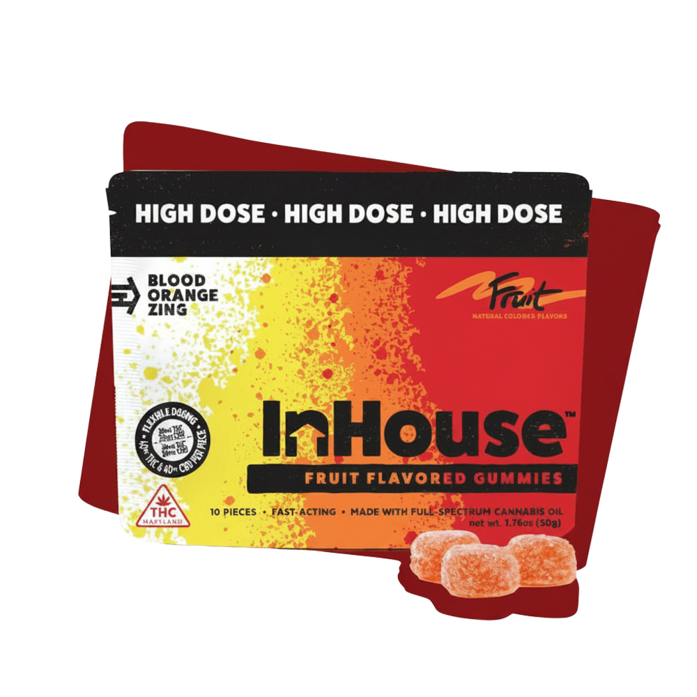 Blood Orange 10pk (400mg THC/400mg CBD)