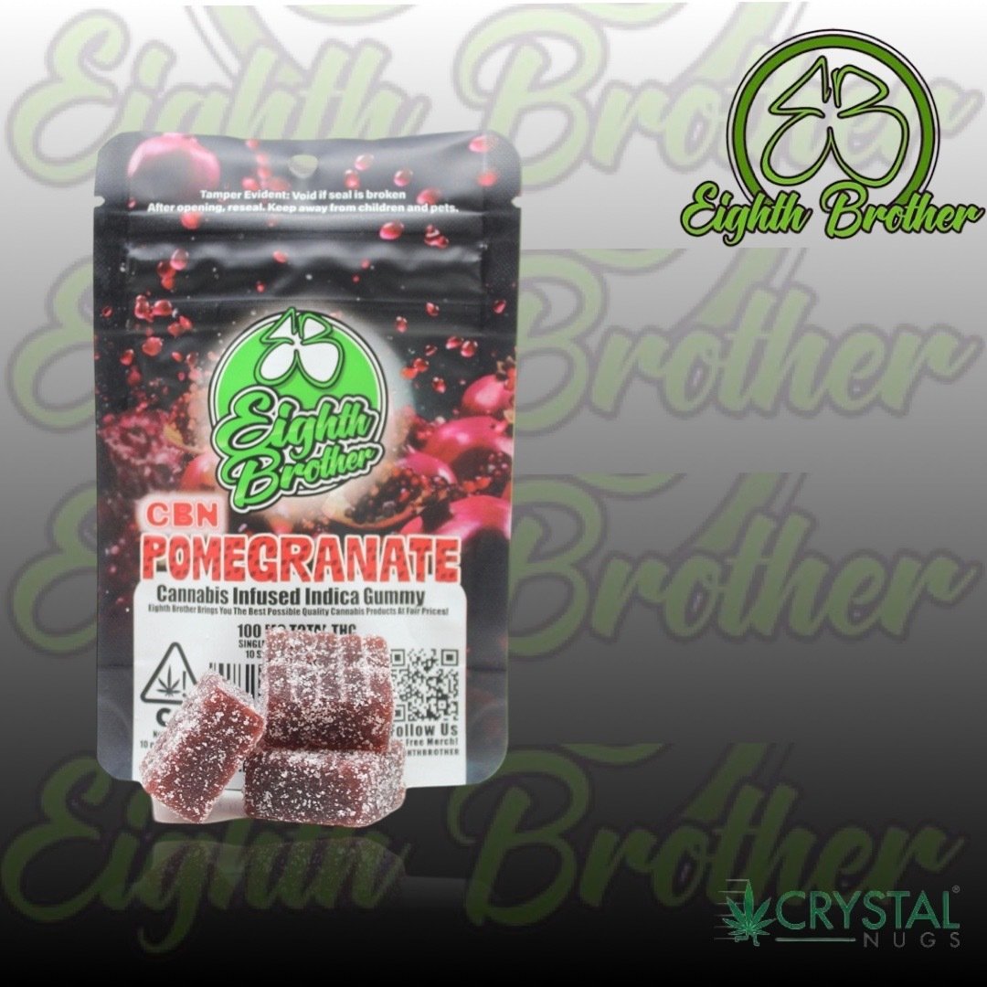 Shop Pomegranate CBN [1pk] (100mg) | Crystal Nugs Dispensary