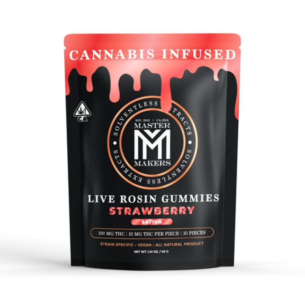 Strawberry Live Rosin 10pk