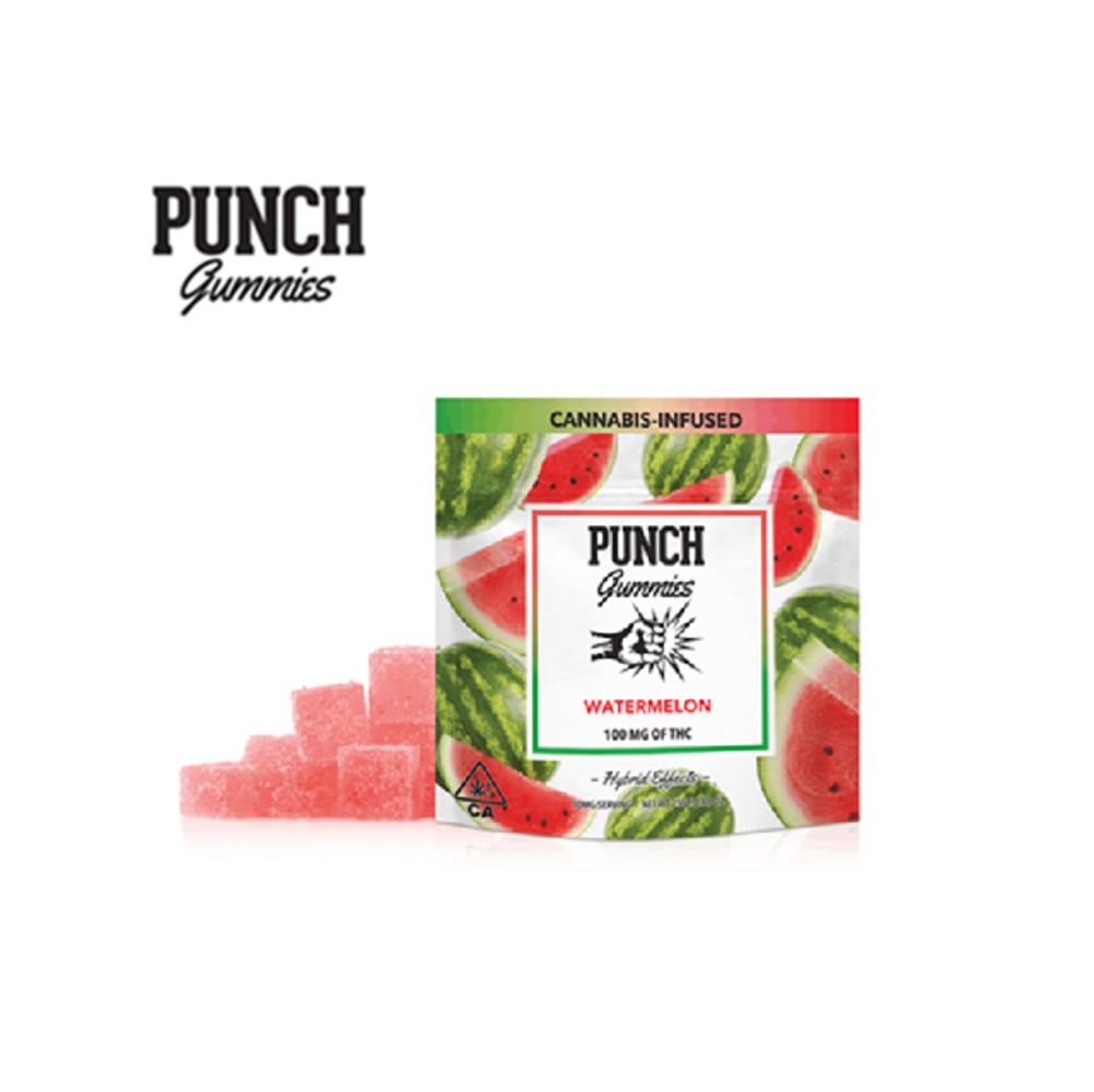 WATERMELON 100MG 10 PACK GUMMIES
