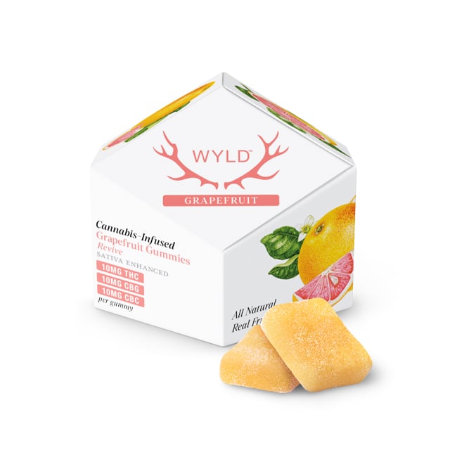 Grapefruit 1:1:1 CBG:CBC + Sativa Enhanced Gummies | 100mg THC:CBG:CBC