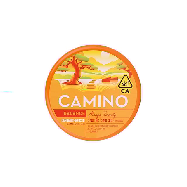 1:1 'Balance' Mango Serenity [20pk] (100mg CBD/100mg THC)