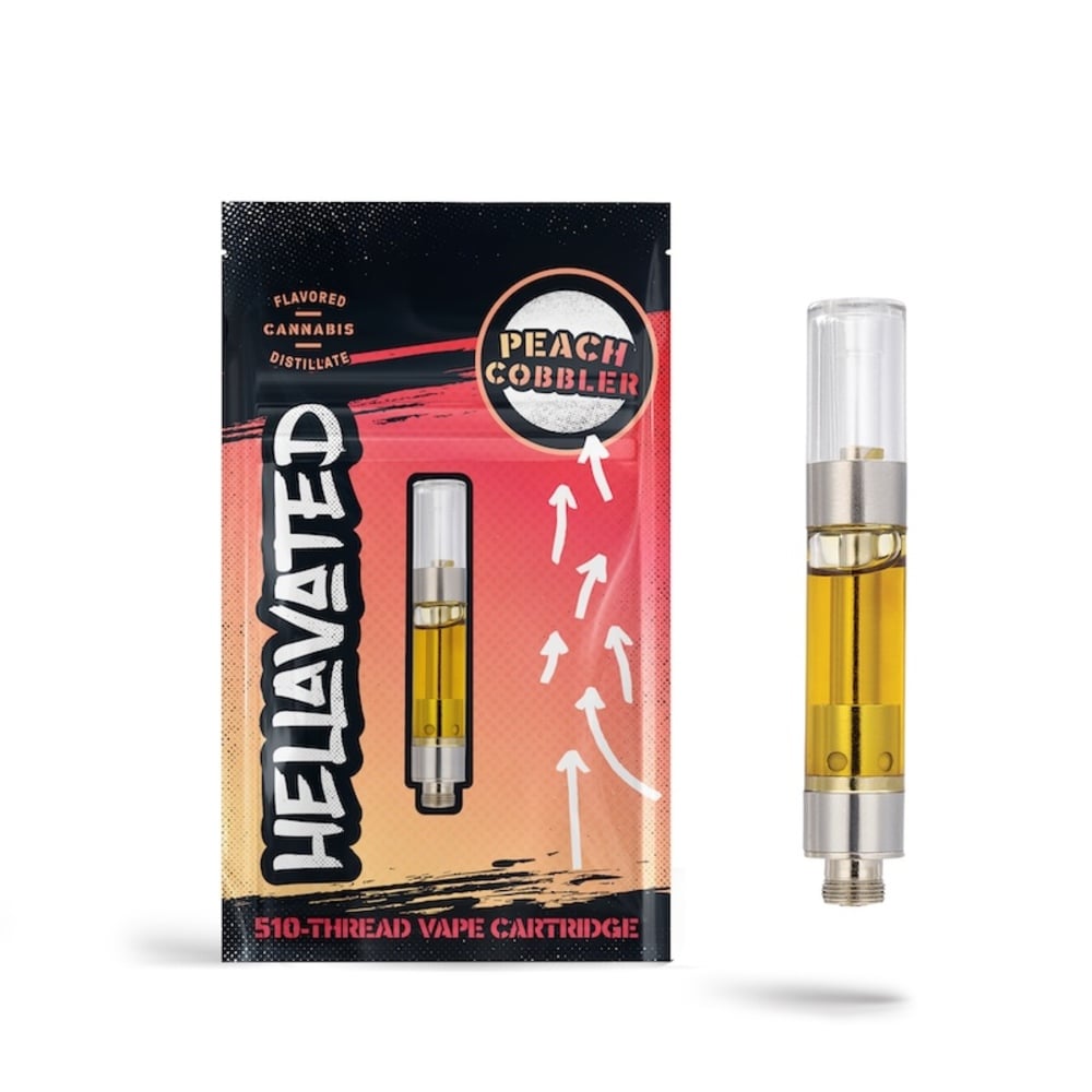 Hellavated  Peach Cobbler Cartridge