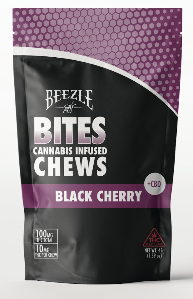 Shop 4:1 Black Cherry [10pk] (400mg CBD/100mg THC) | Sunburst