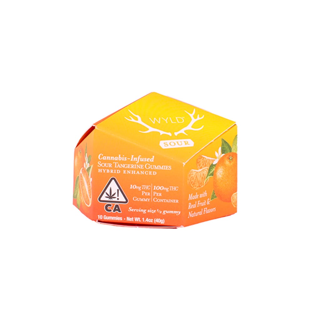 Sour Tangerine Hybrid Enhanced Gummies | 100mg