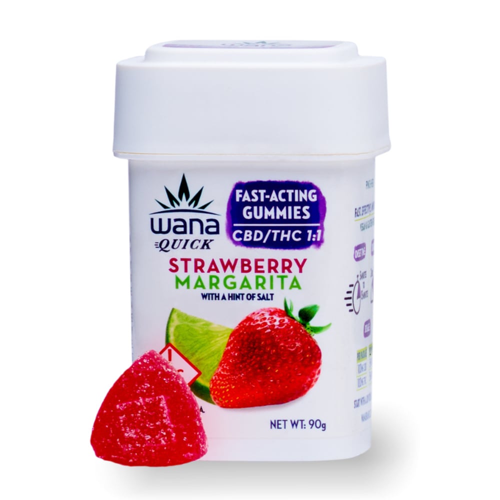 1:1 Strawberry Margarita [20pk] (100mg CBD/100mg THC)