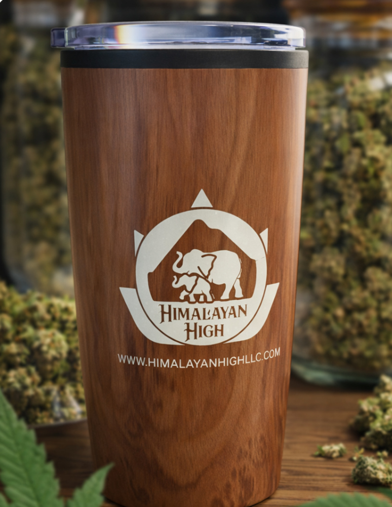 Himalayan High - Wood Pattern Insulated Tumbler