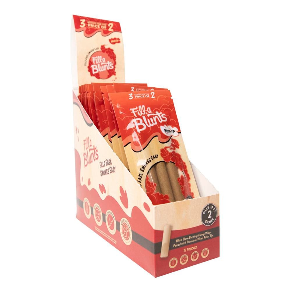 Blunt Tubes W/ Wood Filter