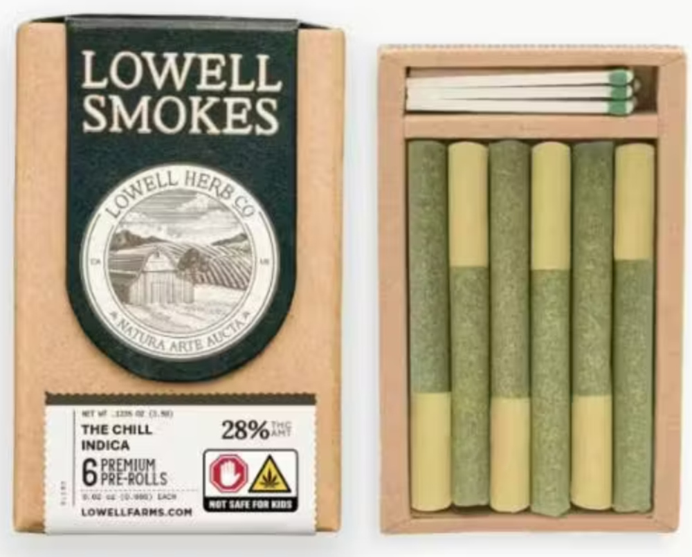 The Chill Indica [.6g each / 3.6g total]