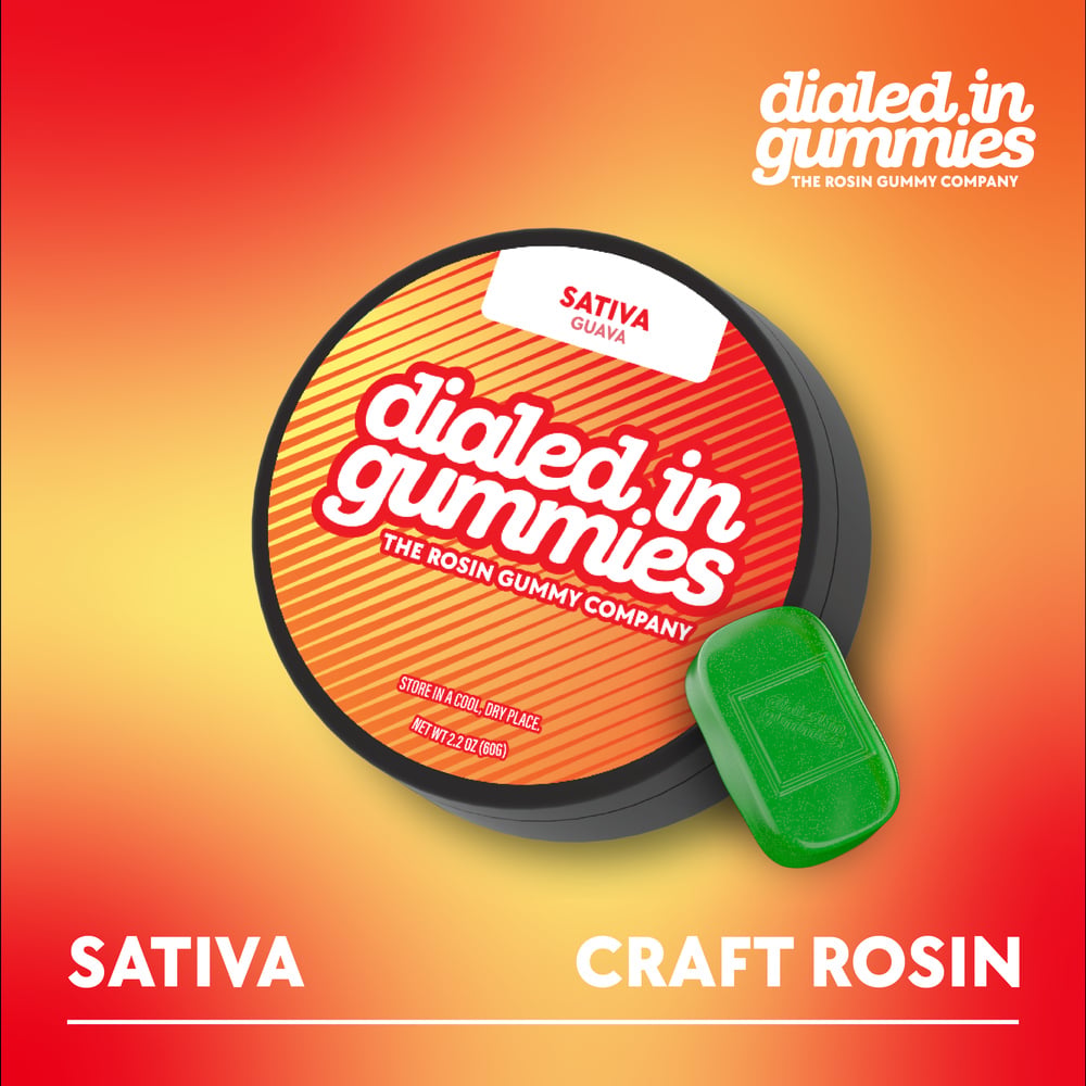 100mg - Guava - Rosin Gummies (10pk)