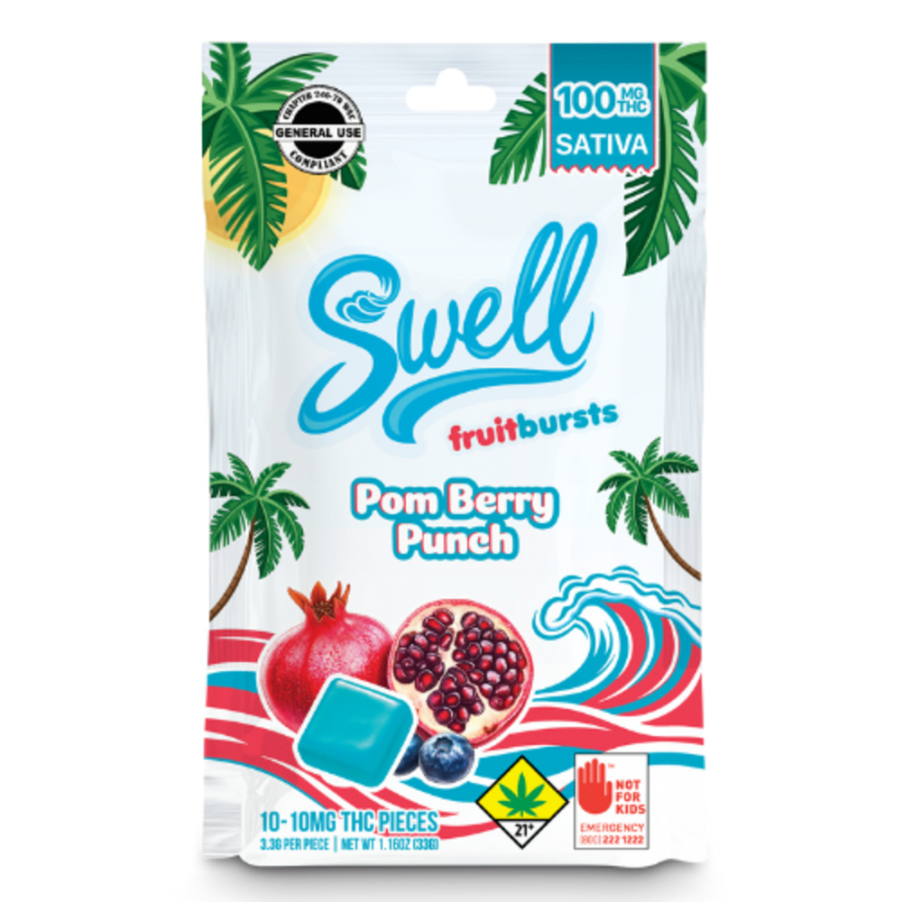 Pom Berry Punch - Sativa [10pk] (100mg)