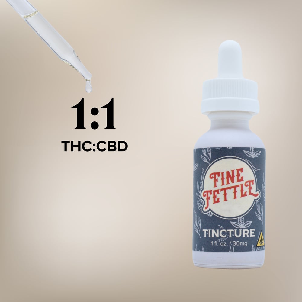 FFD - Cherry Vanilla Tincture 300mg THC : 300mg CBD 1oz