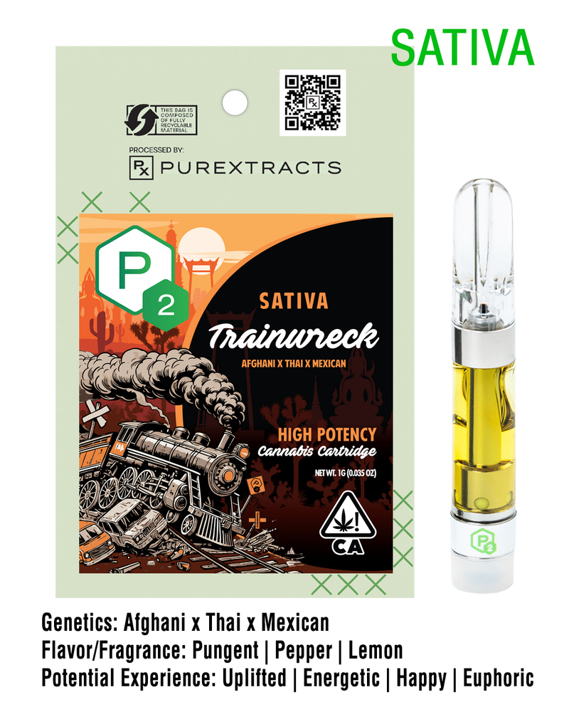 Trainwreck HIGH THC Cartridge 1g