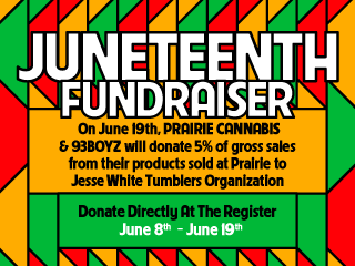 Prairie Cannabis - Chicago South Loop Marketing Banner
