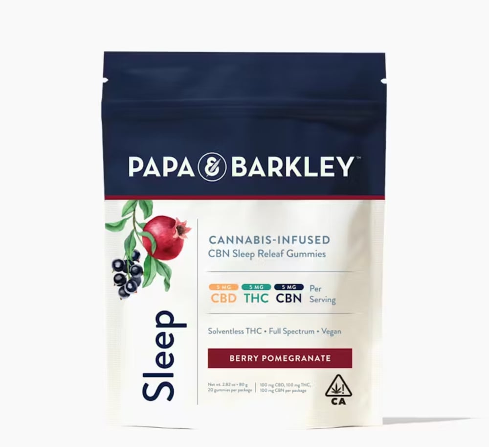 Berry Pomegranate Sleep [20pk] (100mg CBD/100mg THC/100mg CBN)