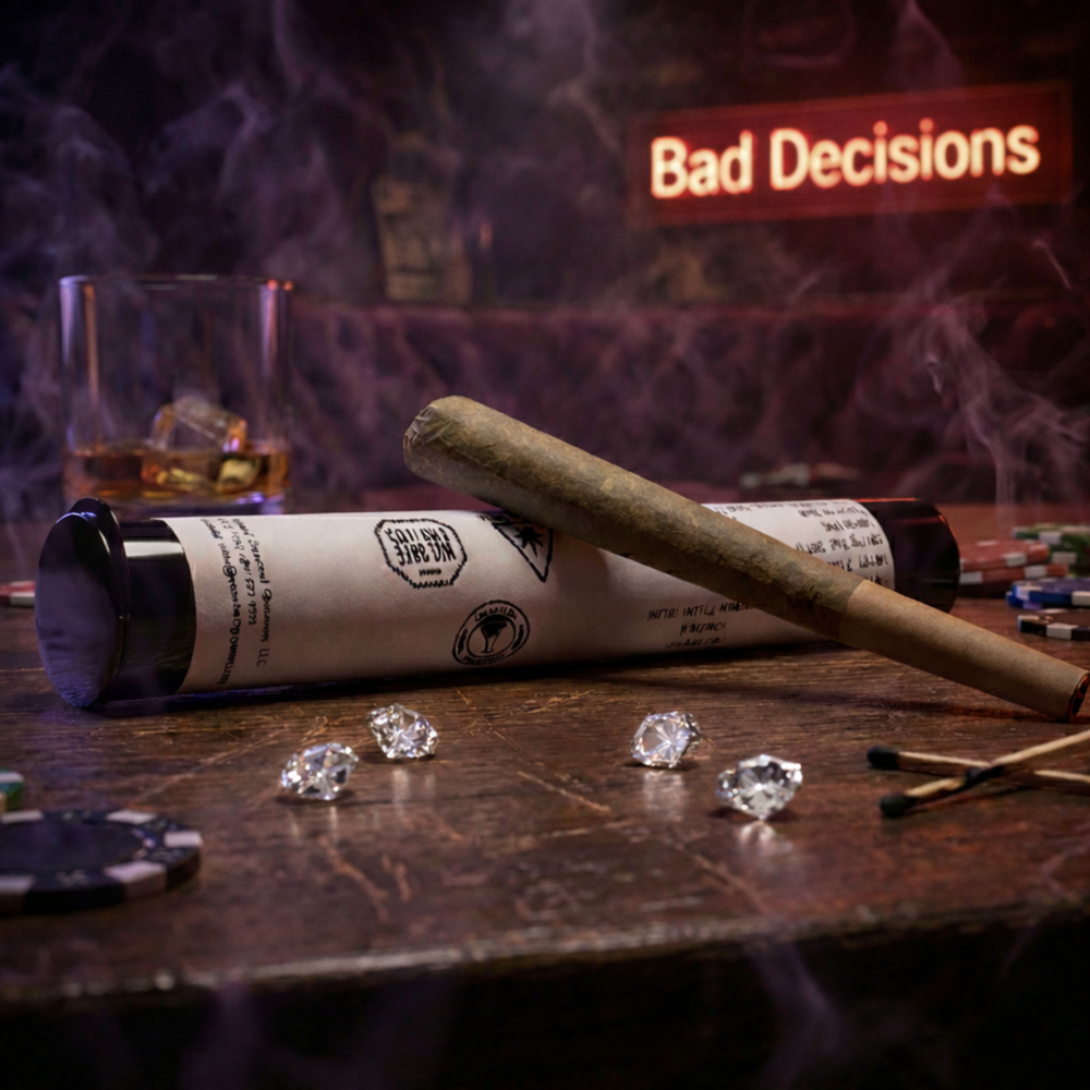 Twisted Buds - Bad Decisions Infused Pre-Roll (0.7g)